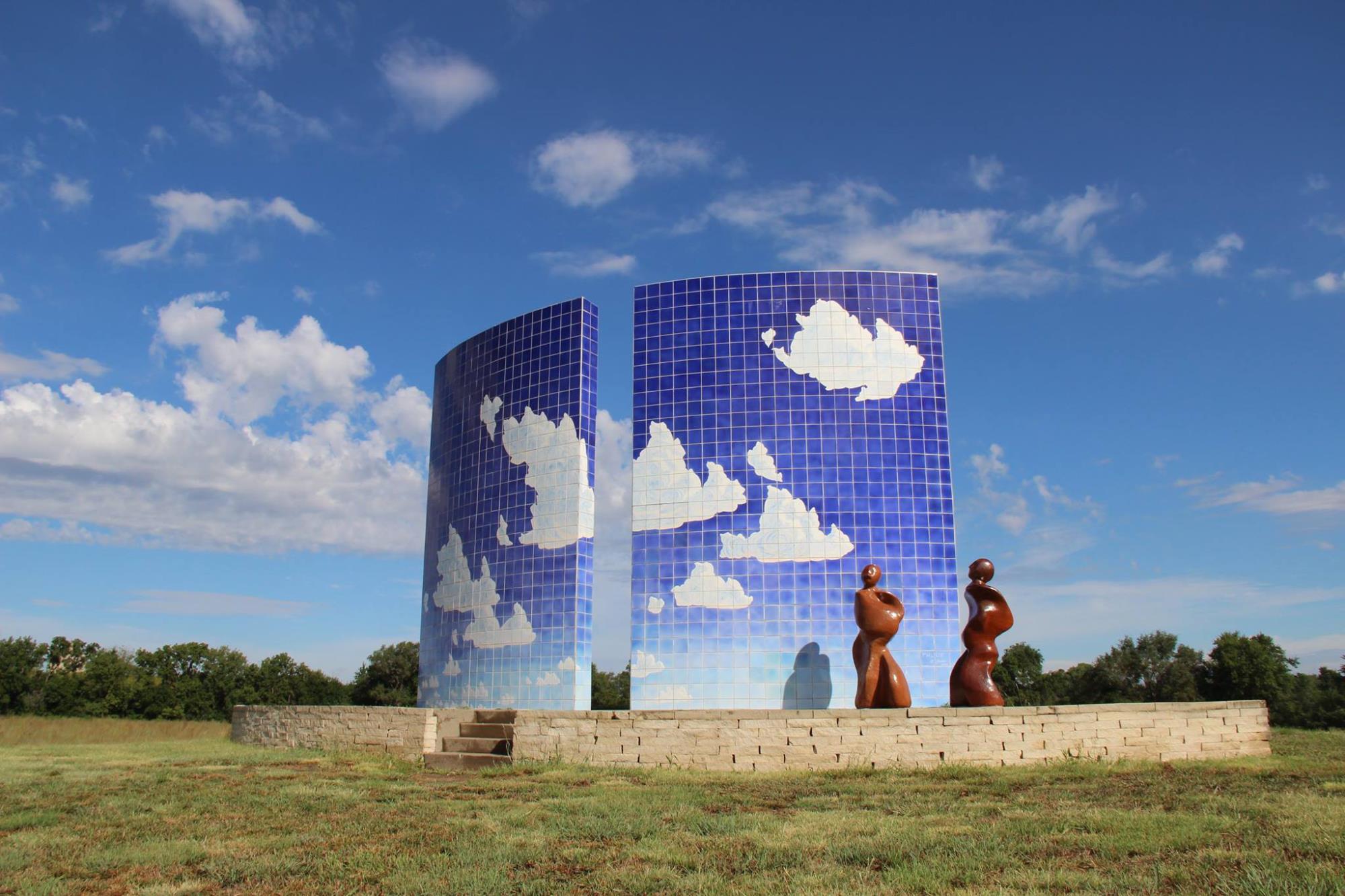 Blue Sky Sculpture