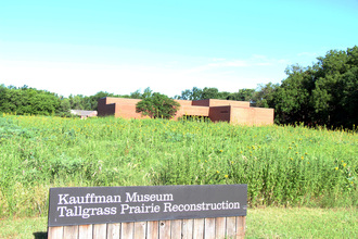 Outside of Kauffman Museum