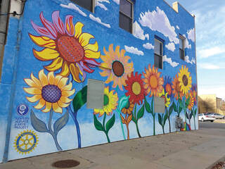 Sunflower Mural