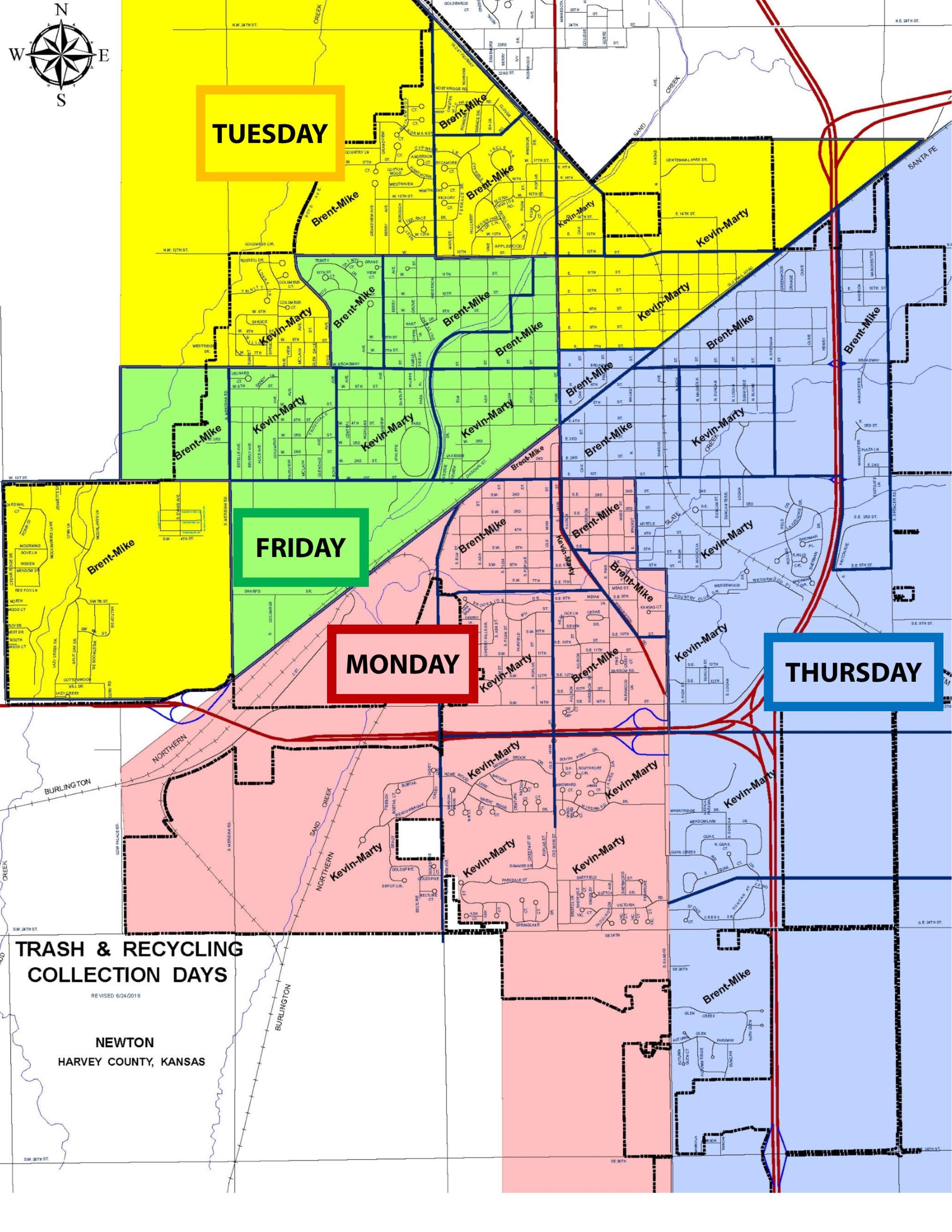 Route map 2019