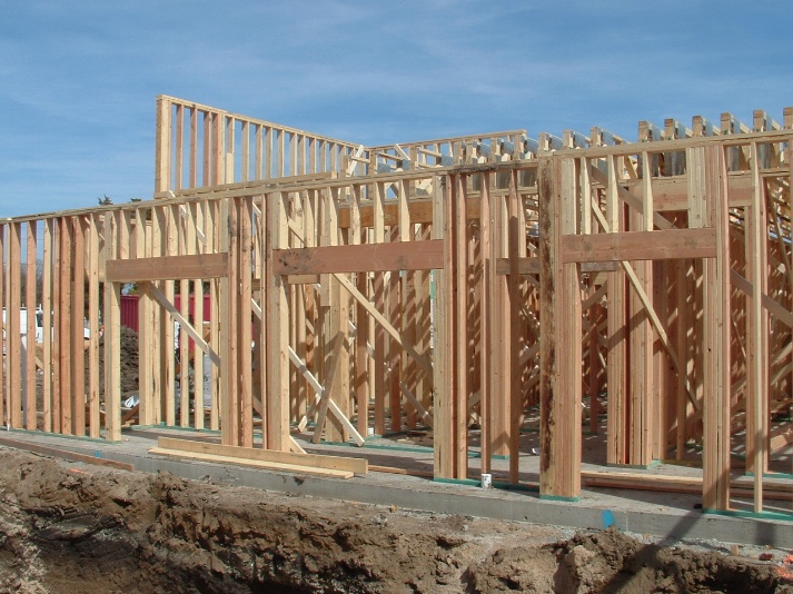 Commercial building frame