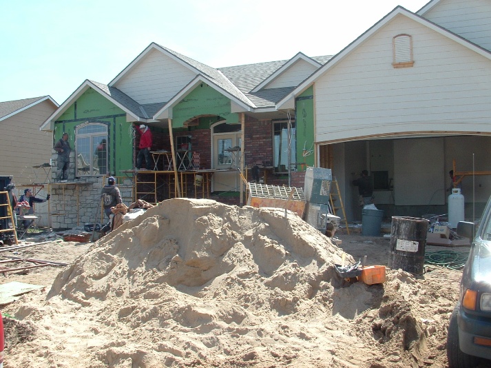 Residential exterior construction